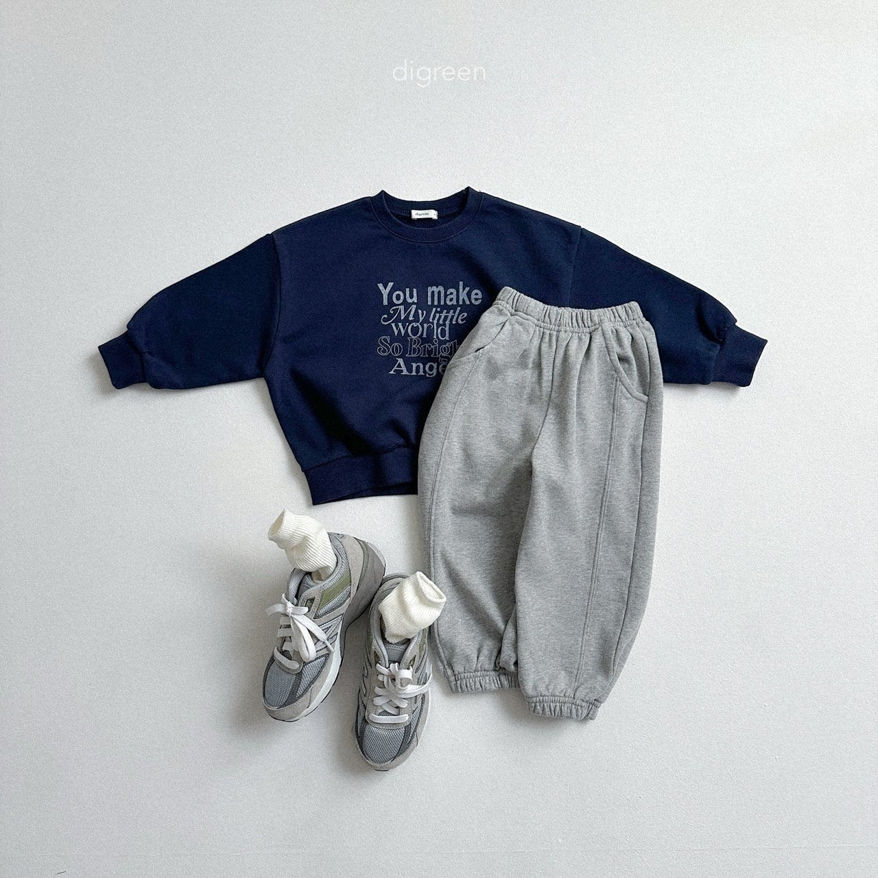 digreen cobalt socks set (12-23cm)