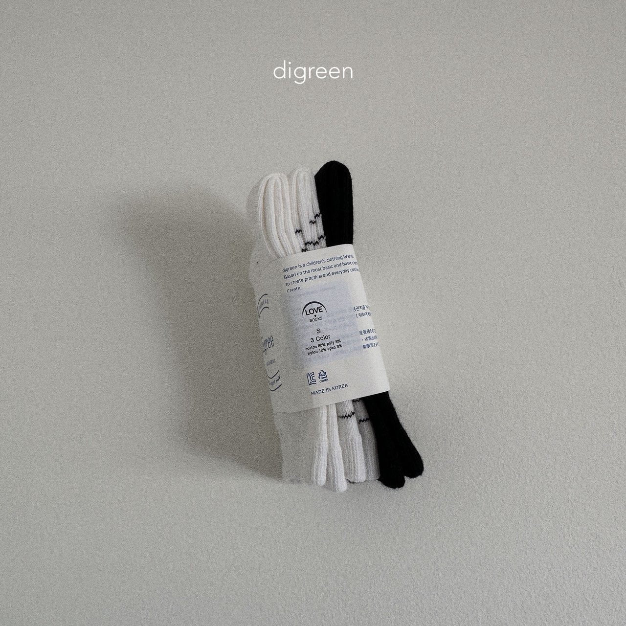 digreen love socks (12-23cm)
