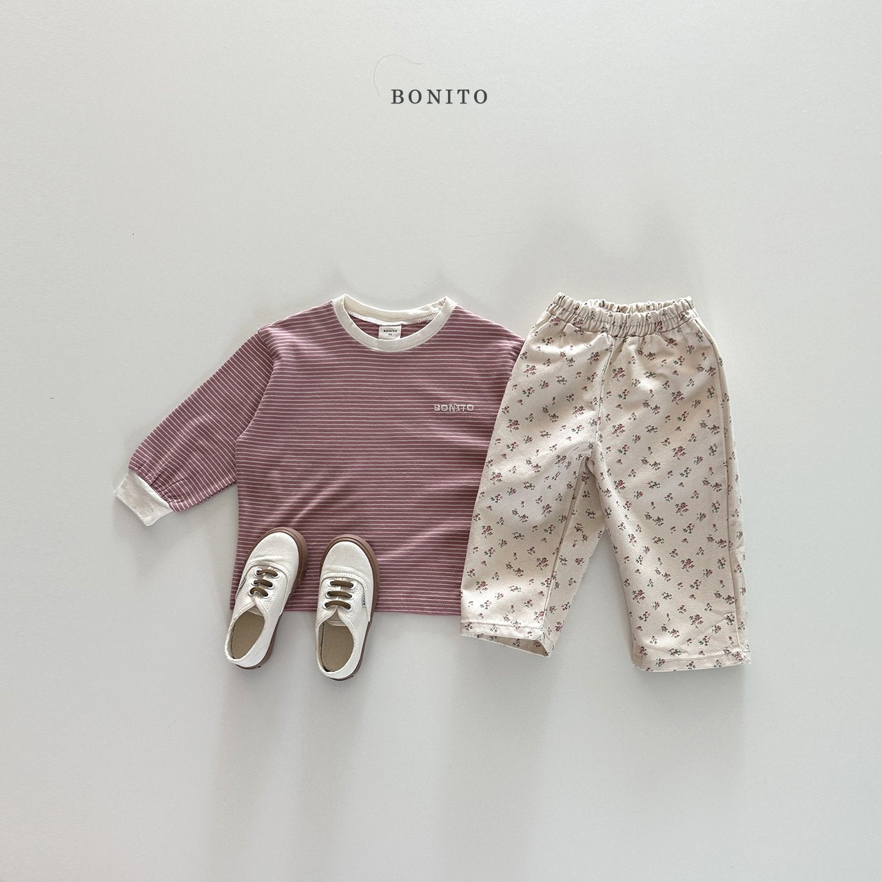 bonito glass st shibori tee (~80-140cm)