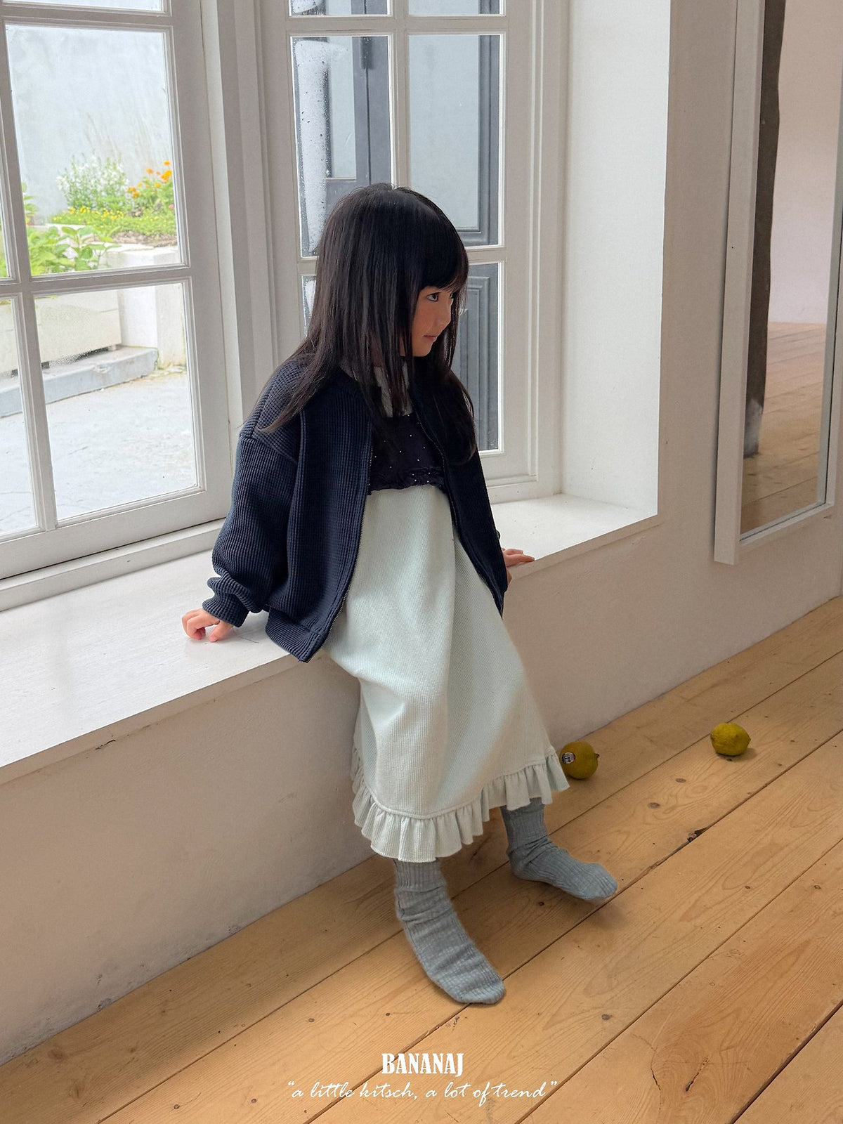 BANANAJ waffle jacket (80-135cm)