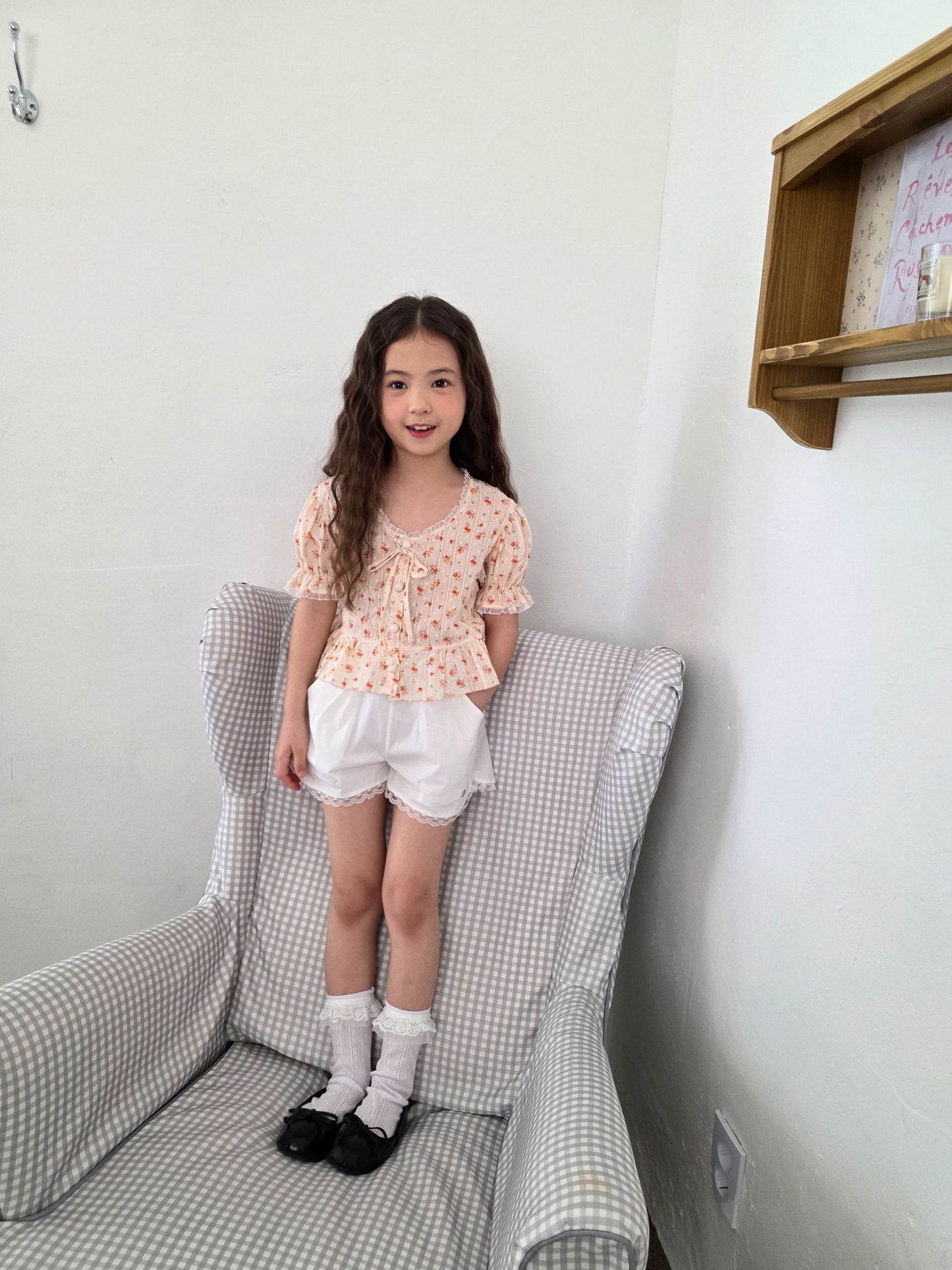 ELLYMOLLY nice frill pants (90-145cm)