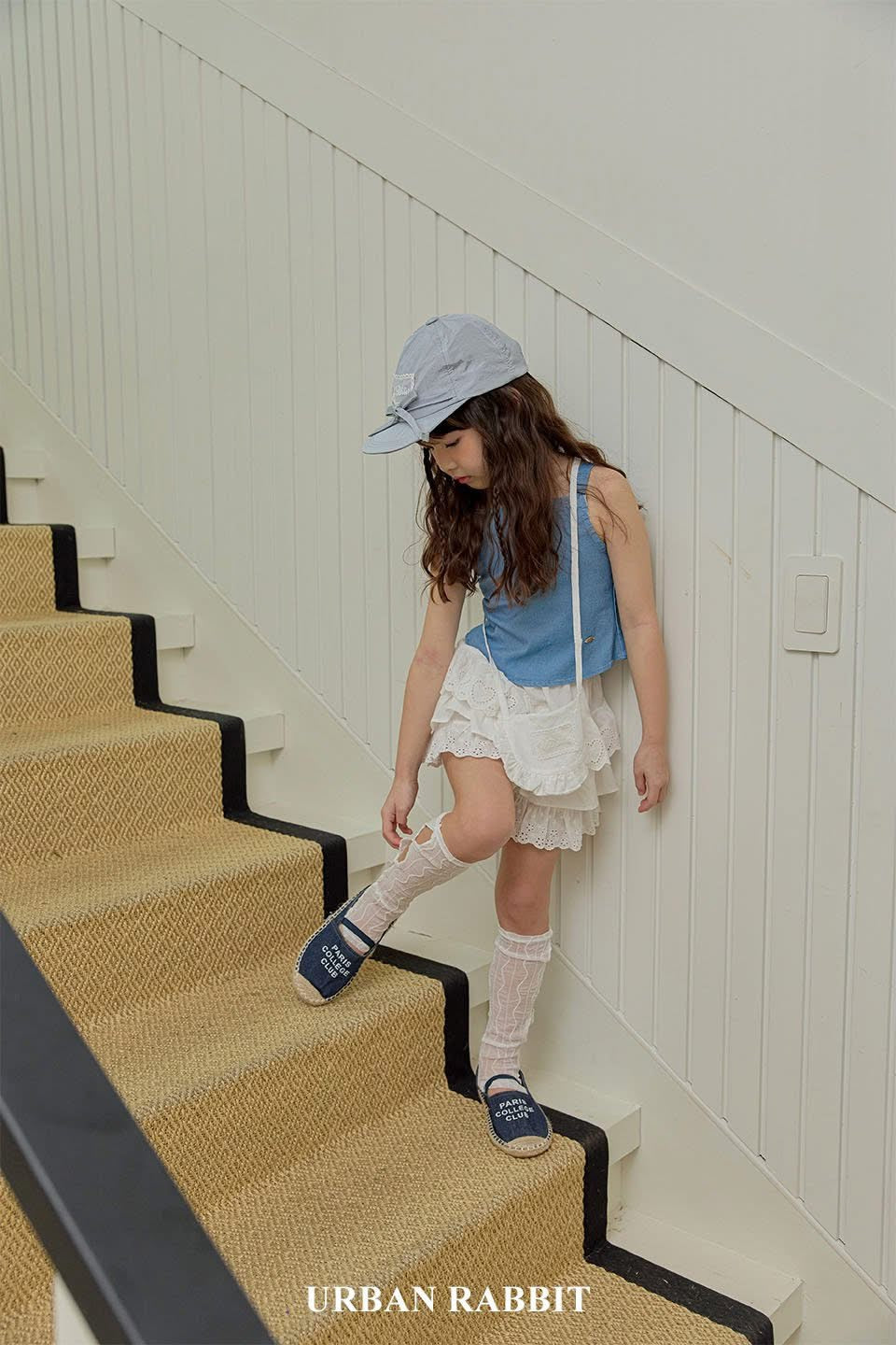 Urban rabbit 波浪線洞洞襪