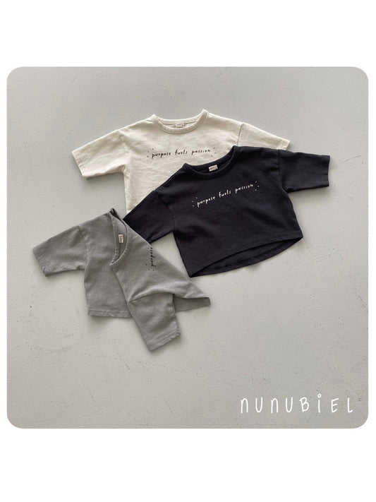 nunubiel bebe fuel t-shirt (3-18m)