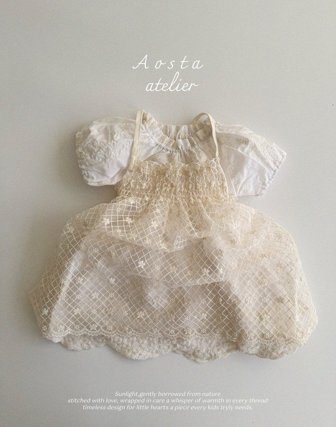 Aosta lace dress