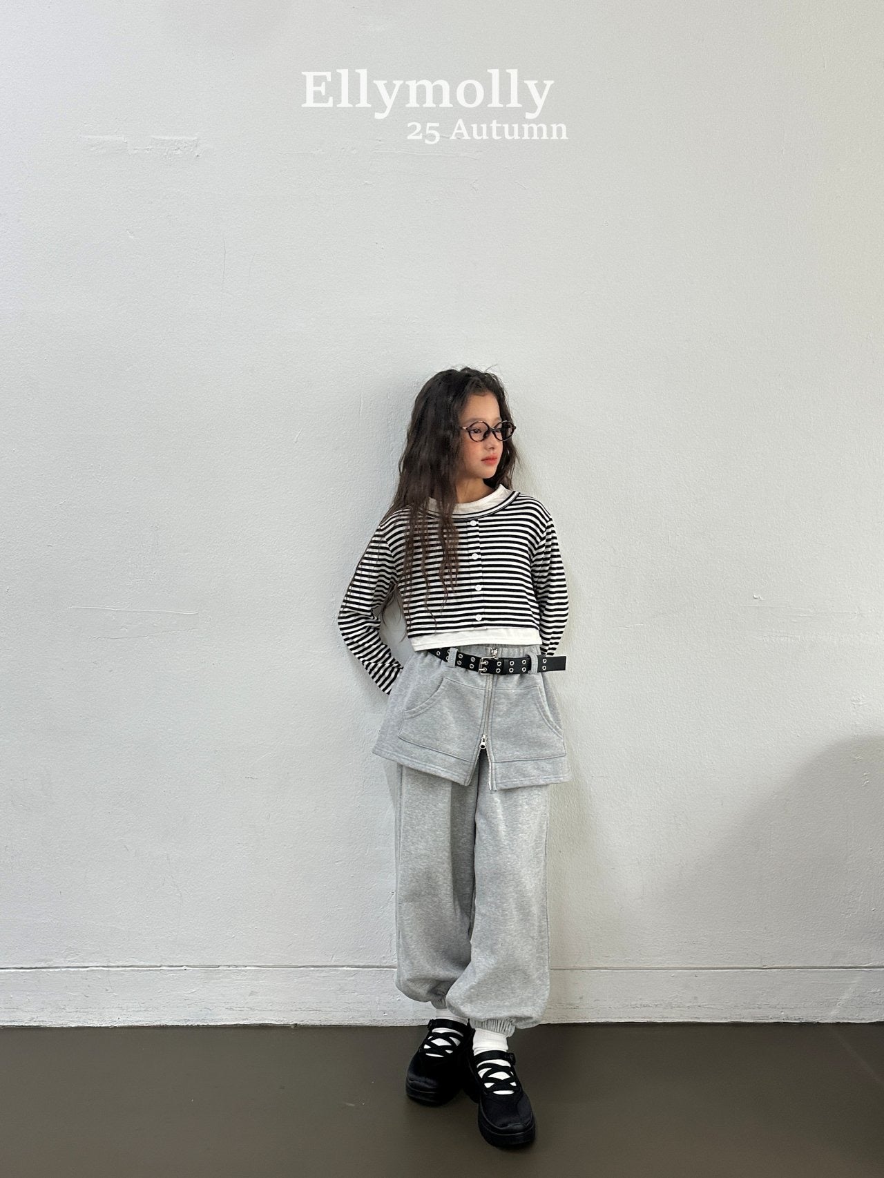 ELLYMOLLY layer two way skirt (90-125cm)