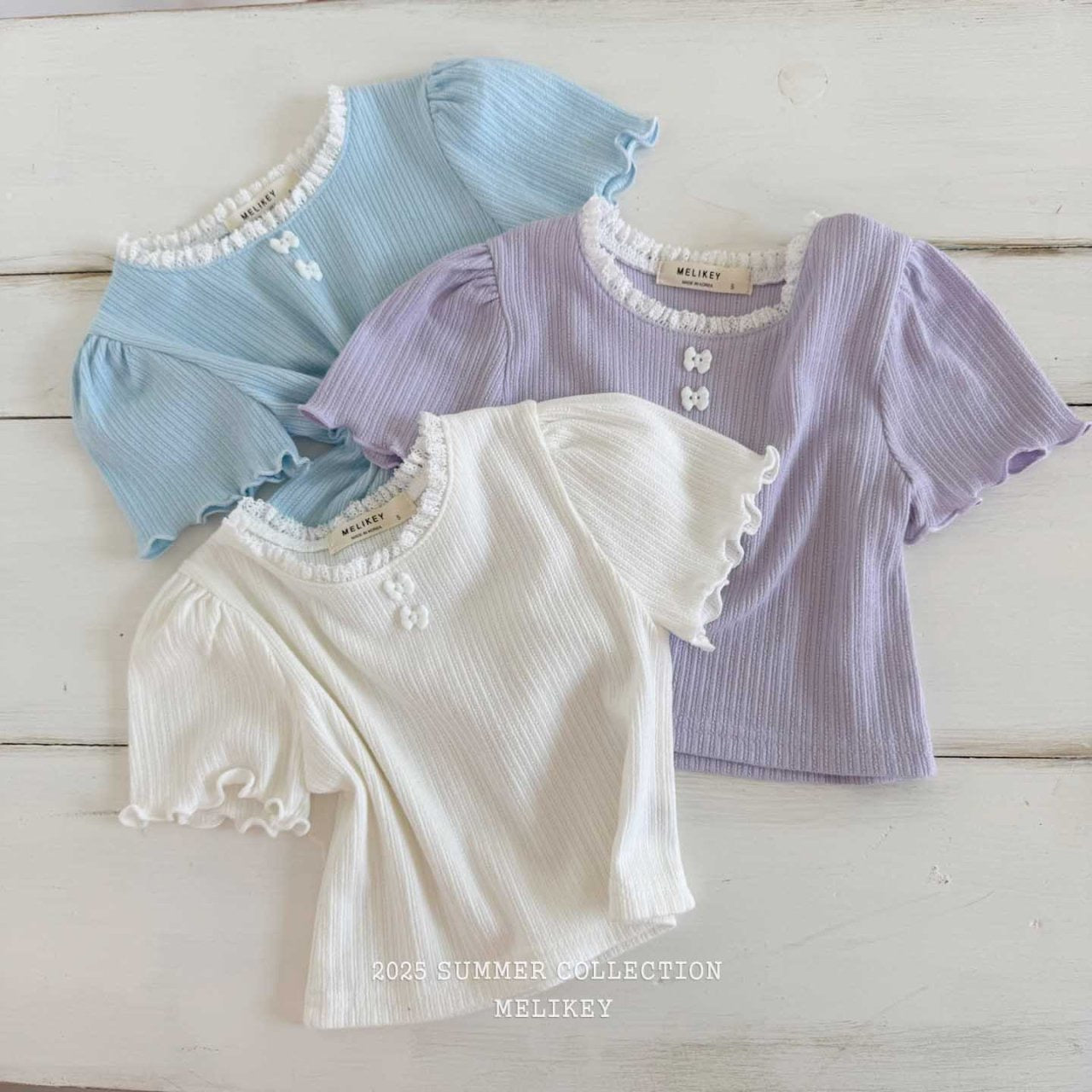 melikey ribbon button t (80-140cm)