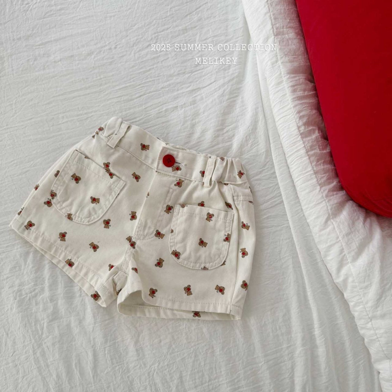 melikey bear point short shorts (80-140cm)