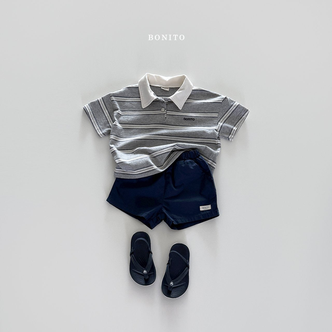 bonito plain series shorts (70-140cm)