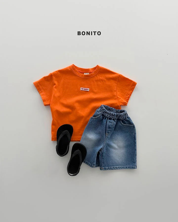 Bonito crayon tee (~80-140cm)