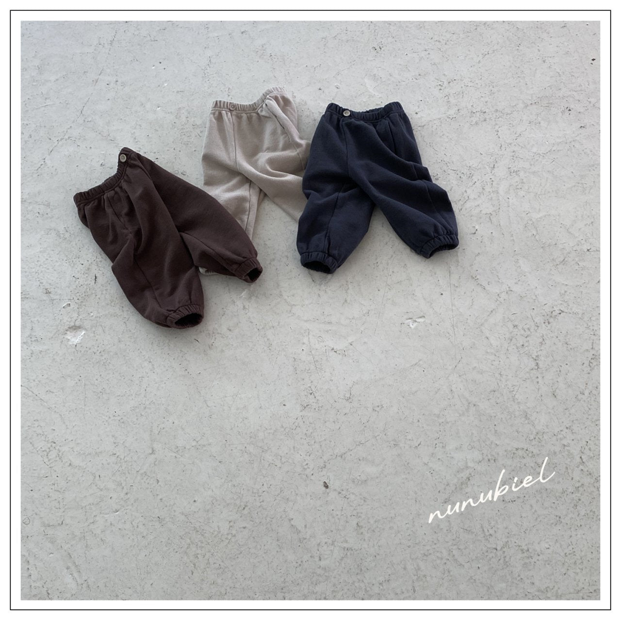 nunubiel jacquard pants (75-120cm)