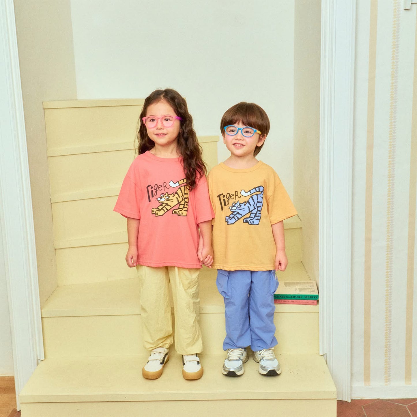 1st 伸懶腰老虎tee (80-135cm)