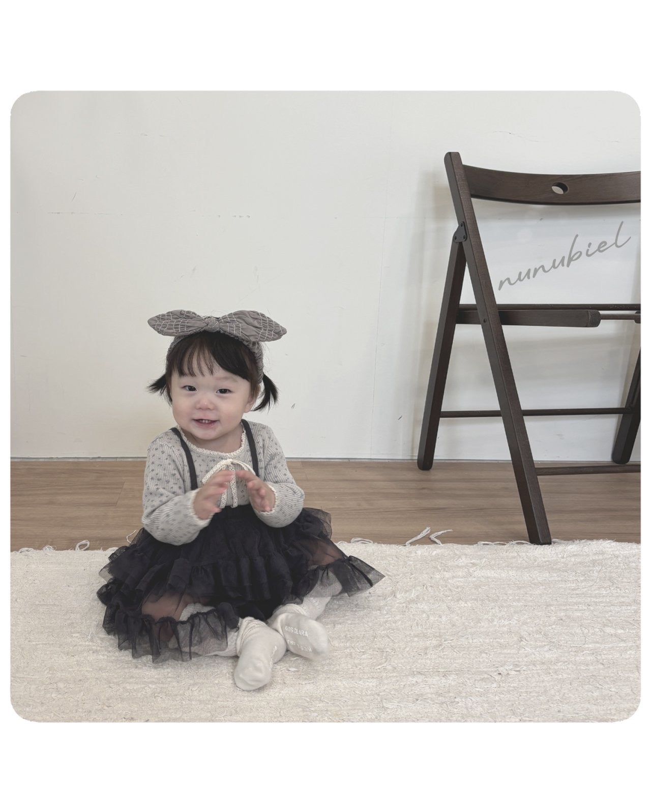 nunubiel bebe mesh skirt (3-18m)