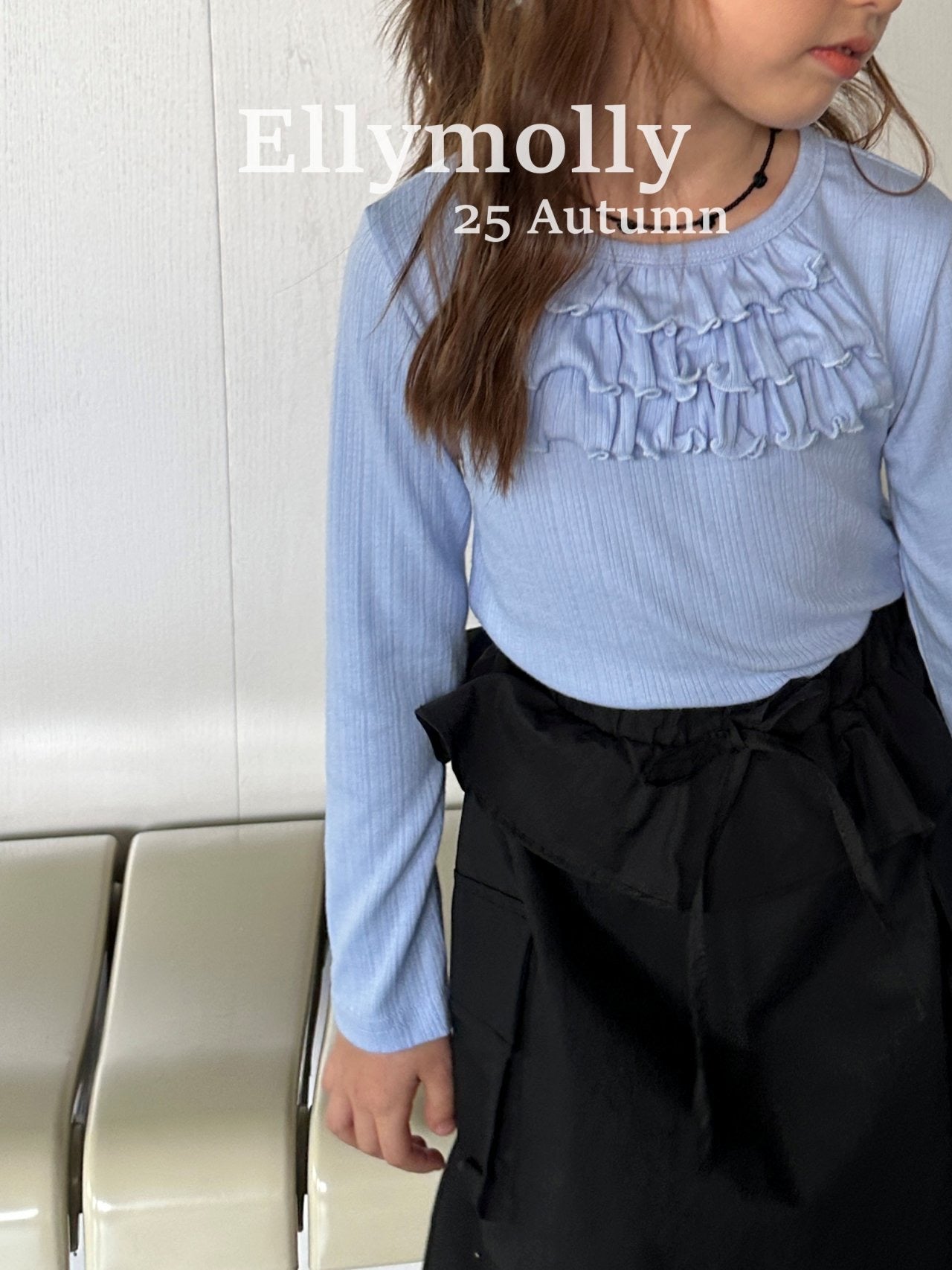 ELLYMOLLY sugar 3tier frill tee (90-145cm)