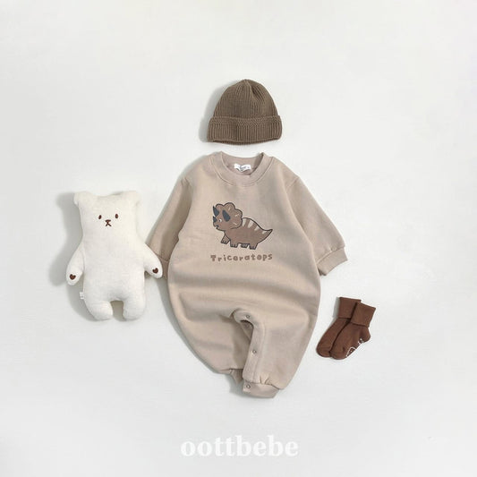 Oottbebe 經典恐龍圖案連體衣 (3-12m)