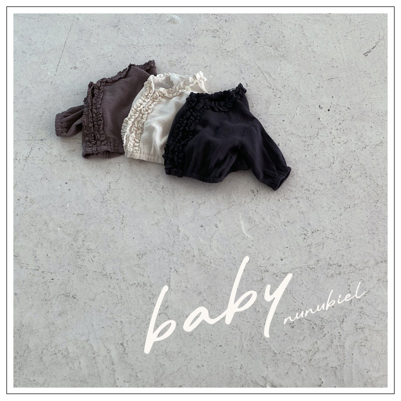 nunubiel bebe dofle blouse (3-18m)