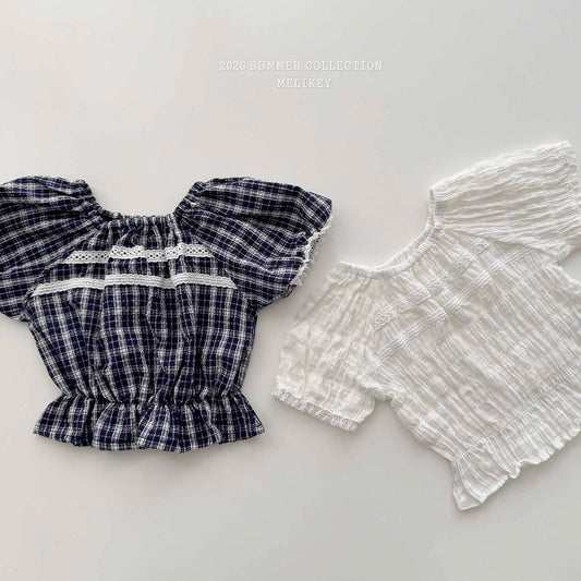 melikey vivi lace blouse (~80-140cm)
