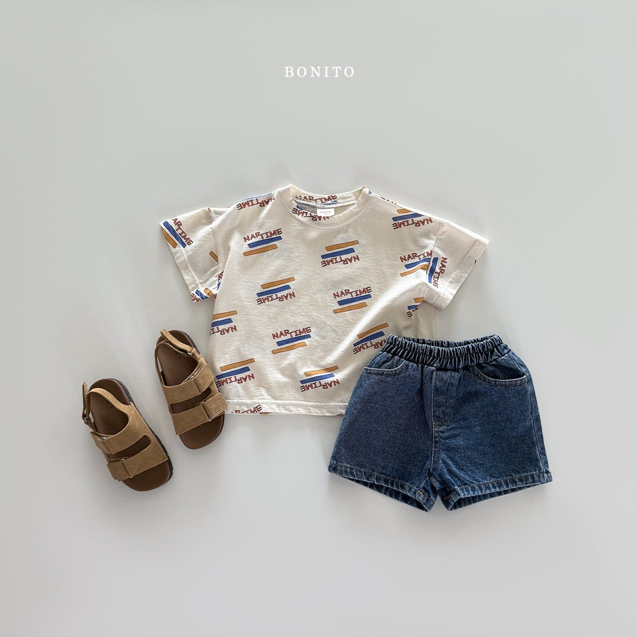 bonito nap time tee (70–140cm)