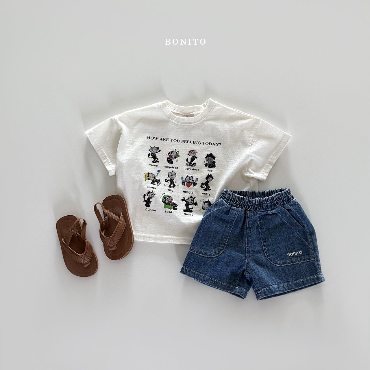 bonito feeling today tee (70-140cm)