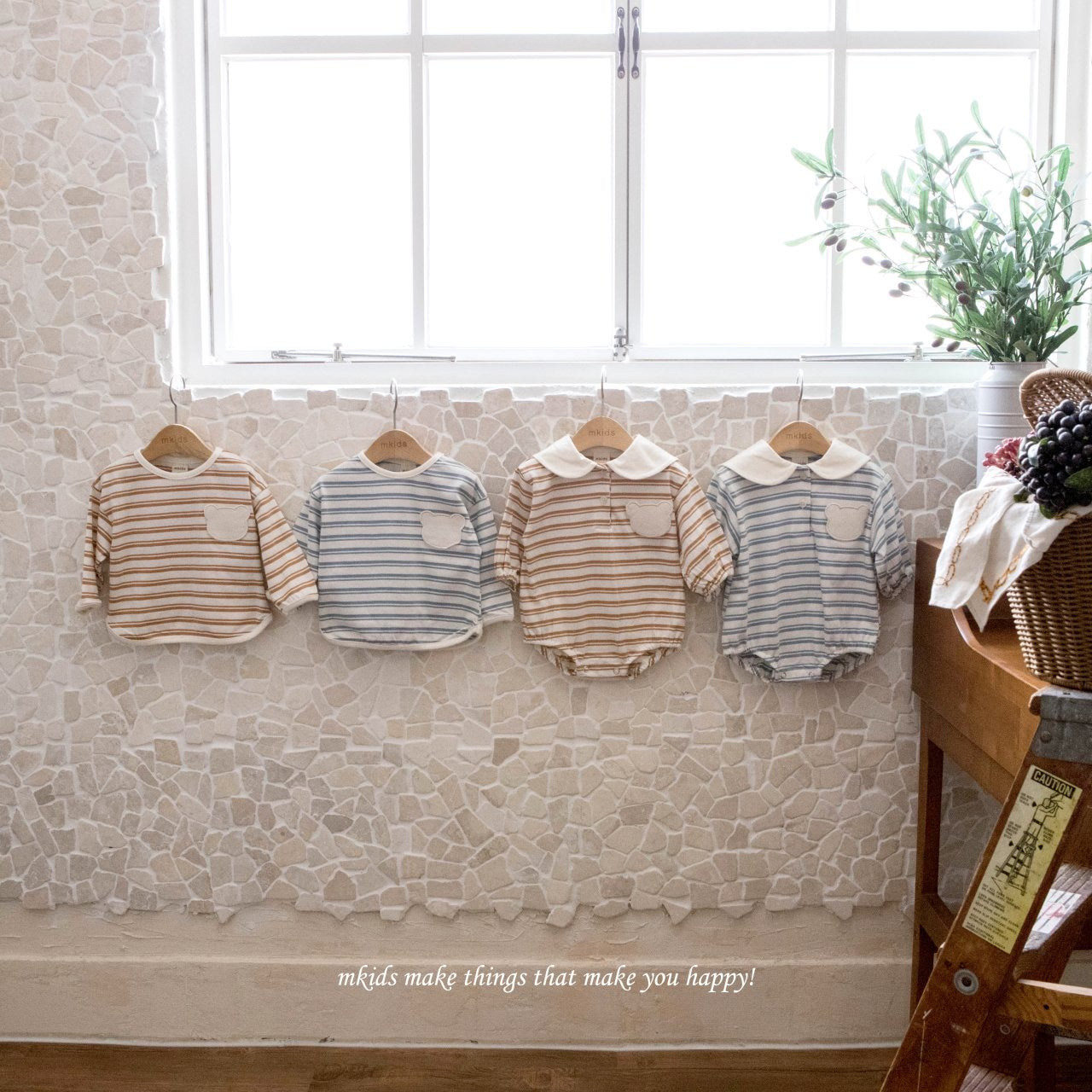 mkids bear border suit (3-18m)