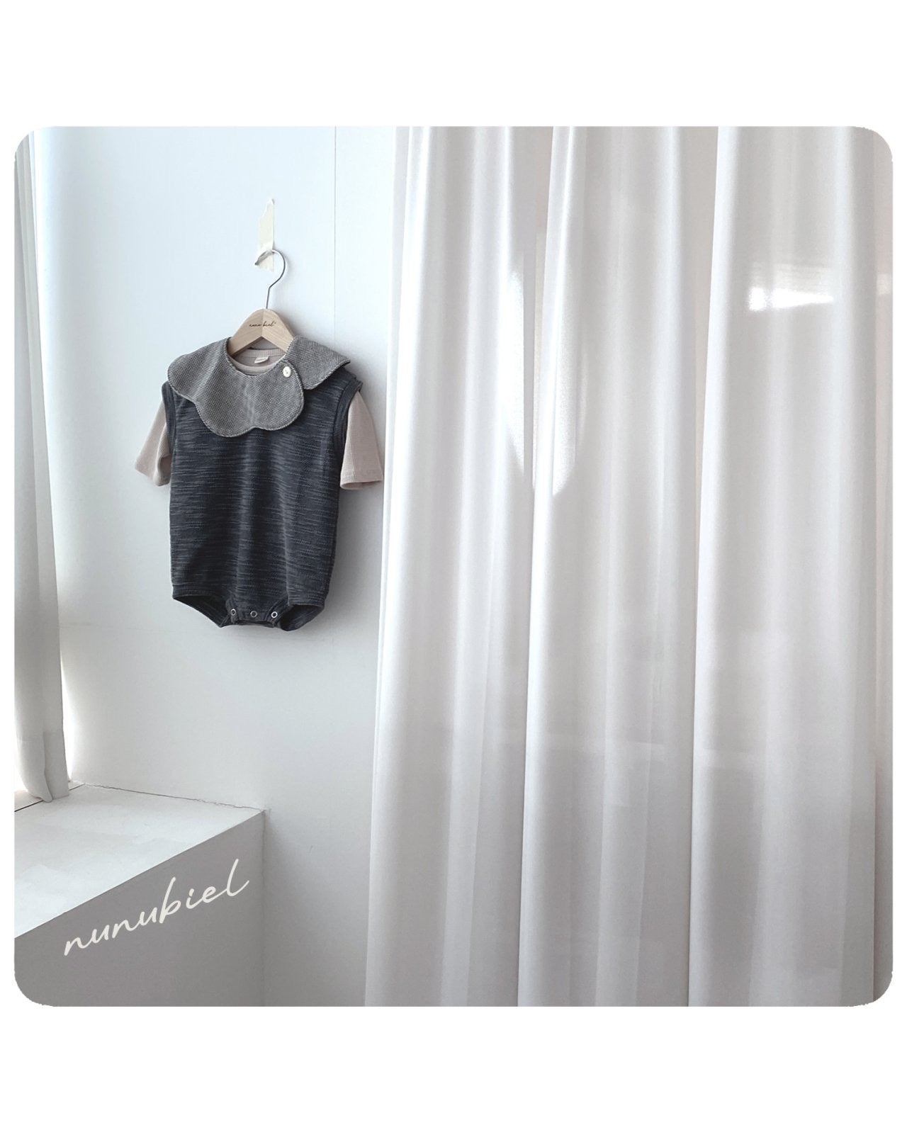 nunubiel bebe waffle t-shirts (3-18m)
