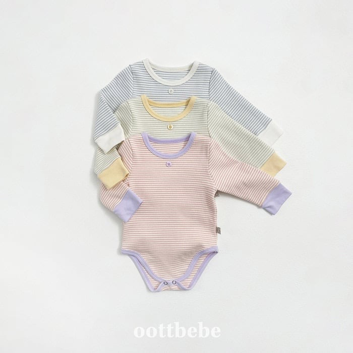 oottbebe lollipop suit 3set (3-12m)