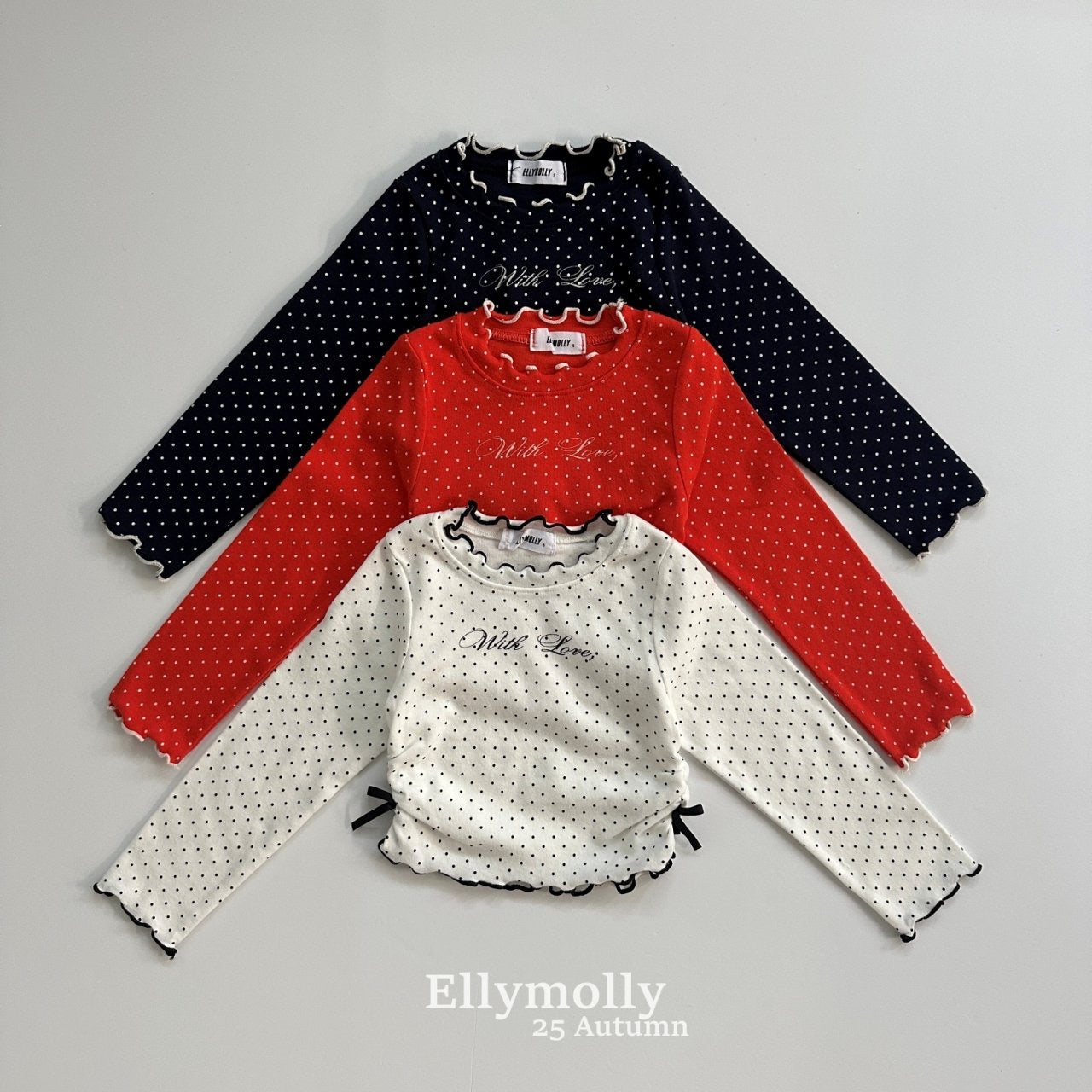 ELLYMOLLY top of dot tee (90-145cm)