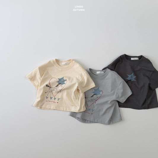 LINDO sketch short sleeve t-shirt (80-125cm)