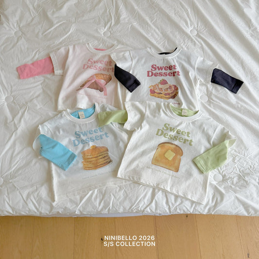 ninibello dessert short sleeve t-shirt (80-130cm)