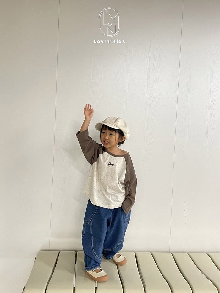lovin cheers raglantee(kids&adult)