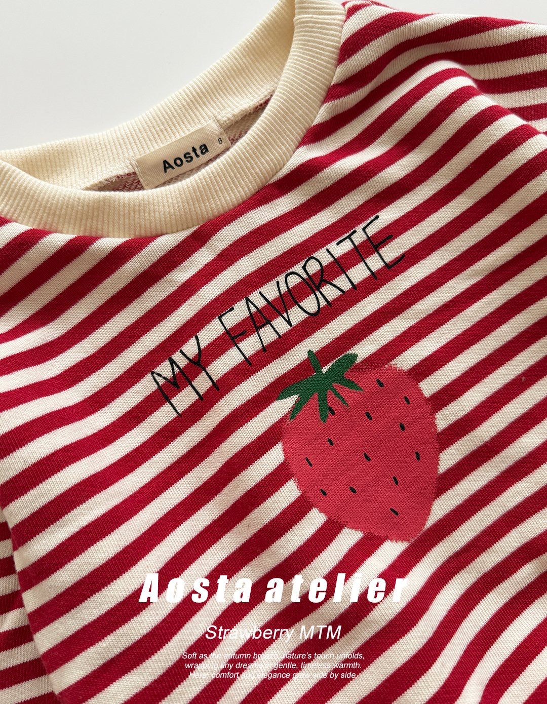 Aosta strawberry mtm (~70-115cm)