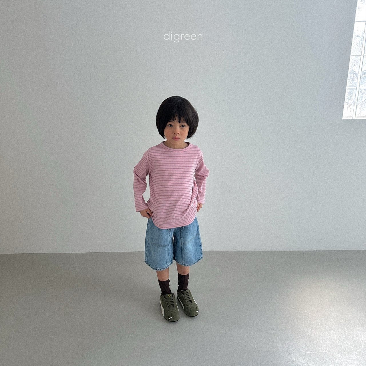 digreen basic st t-shirt (90-130cm)