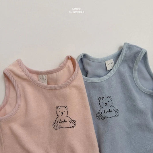 Lindo Bear Terry Sleeveless (85-125cm)