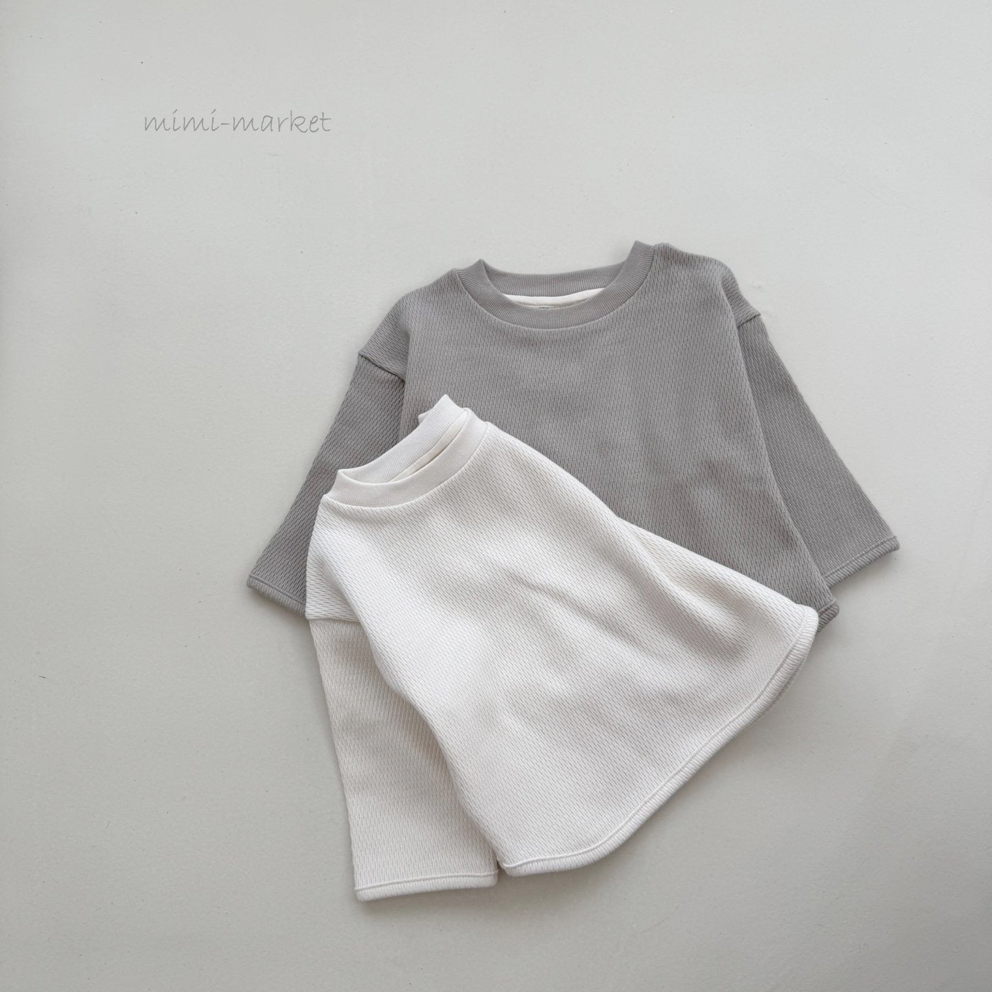 mimi market waffle rappa tee (bebe70-85cm)