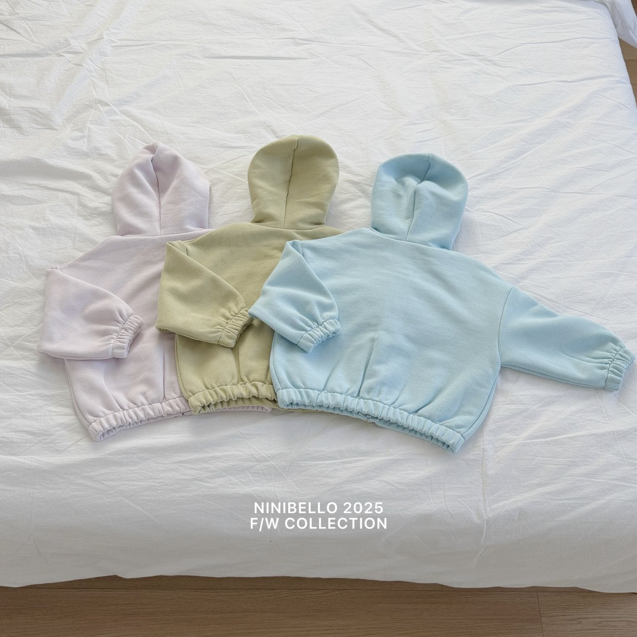 ninibello deer hood zip-up (80-130cm)