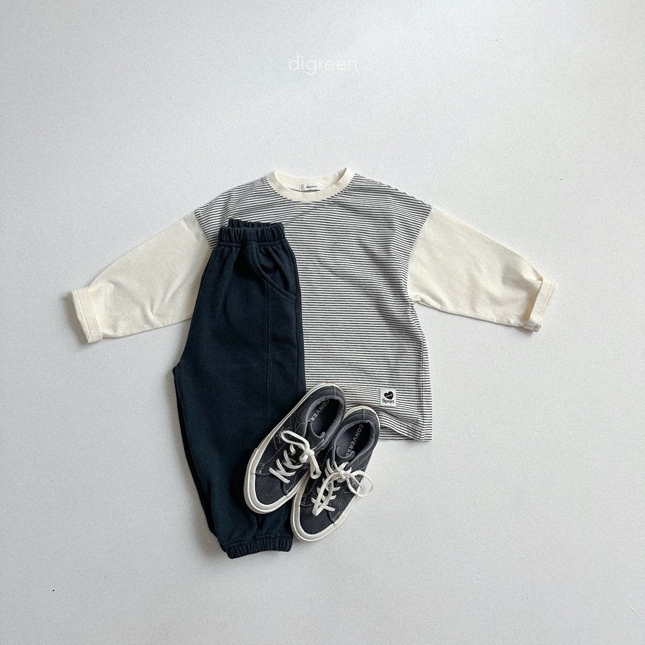 digreen color toning st t-shirt (90-130cm)