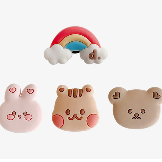 Rainbow&Picnic個性搭配軟膠釘