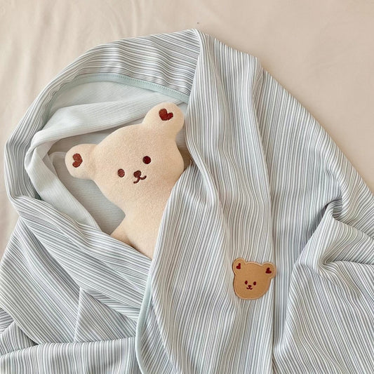 Real ice 新型空調面料冰絲系列-輕薄蓋毯