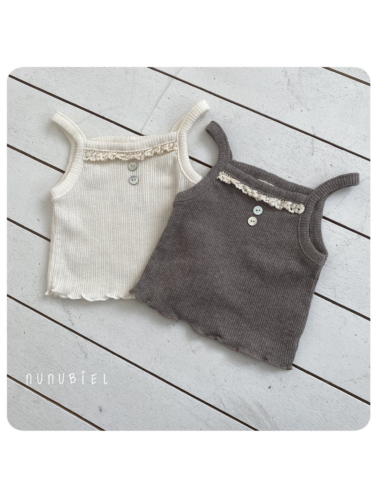nunubiel bebe eyelet sleeveless (6-18m)