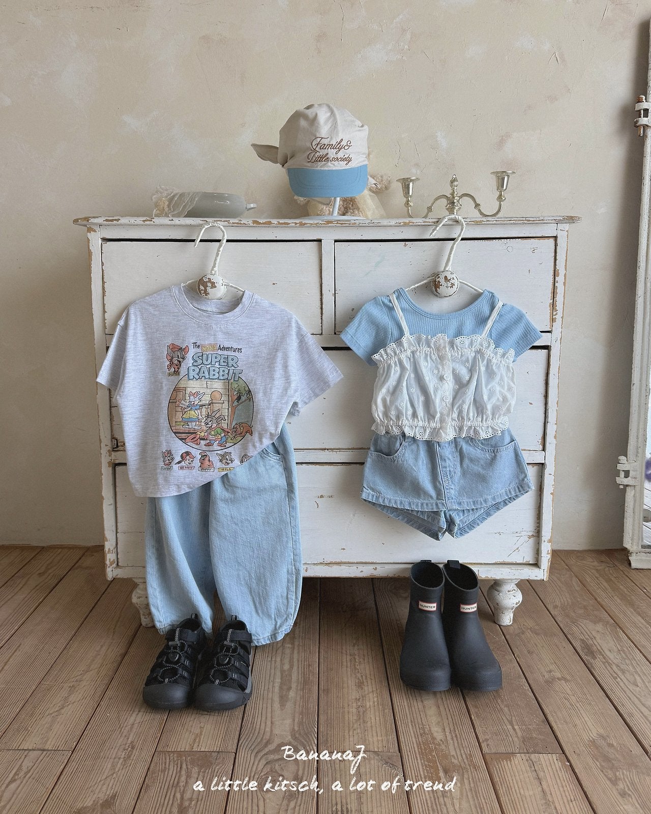 BANANAJ super rabbit t ( kids & adult )