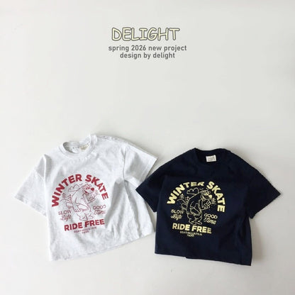 Delight  親子款winter 熊熊Tee (kids & adult )