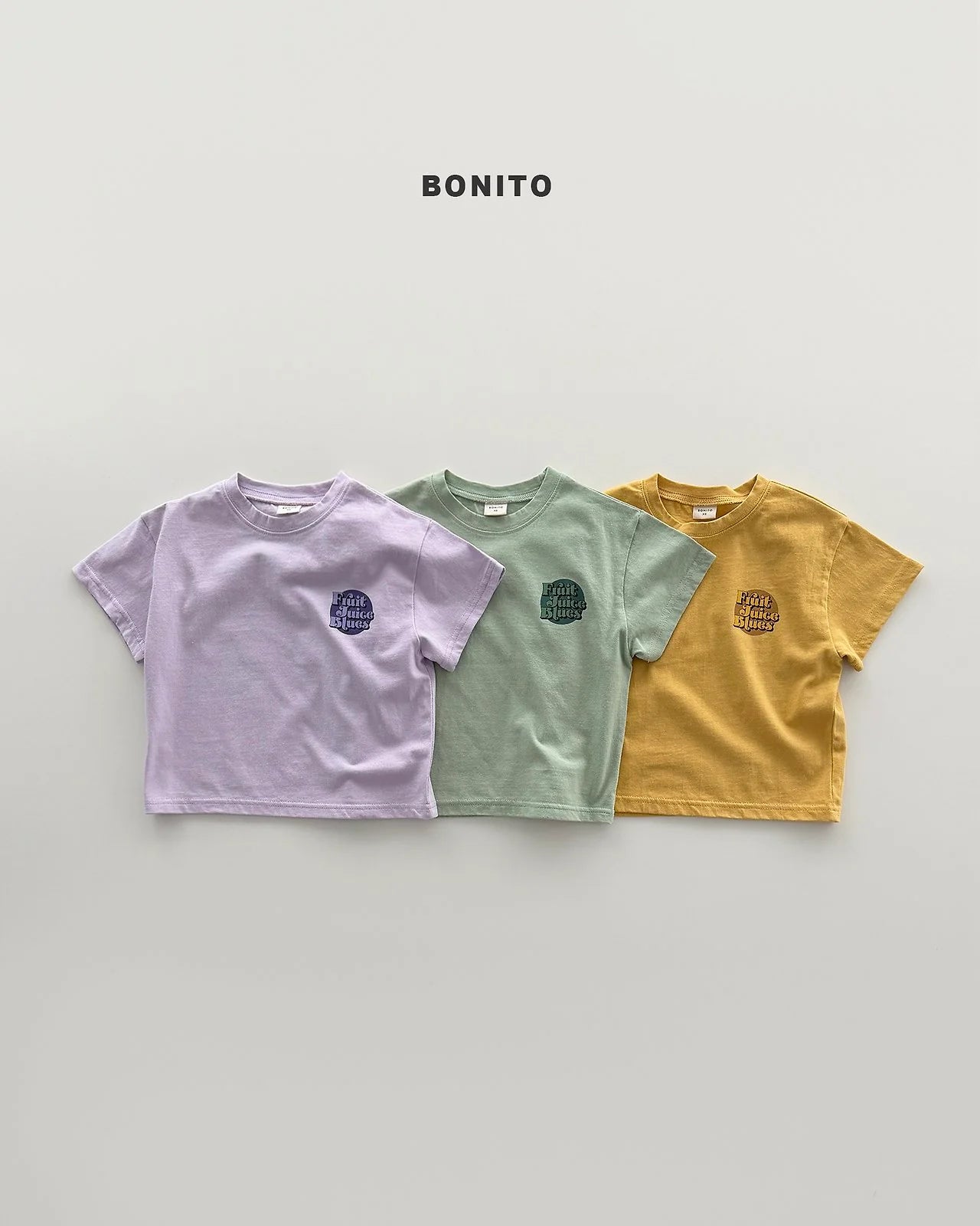 Bonito fruit blues tee (~80-140cm)
