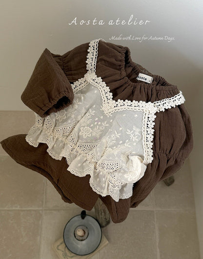 Aosta lace bustier