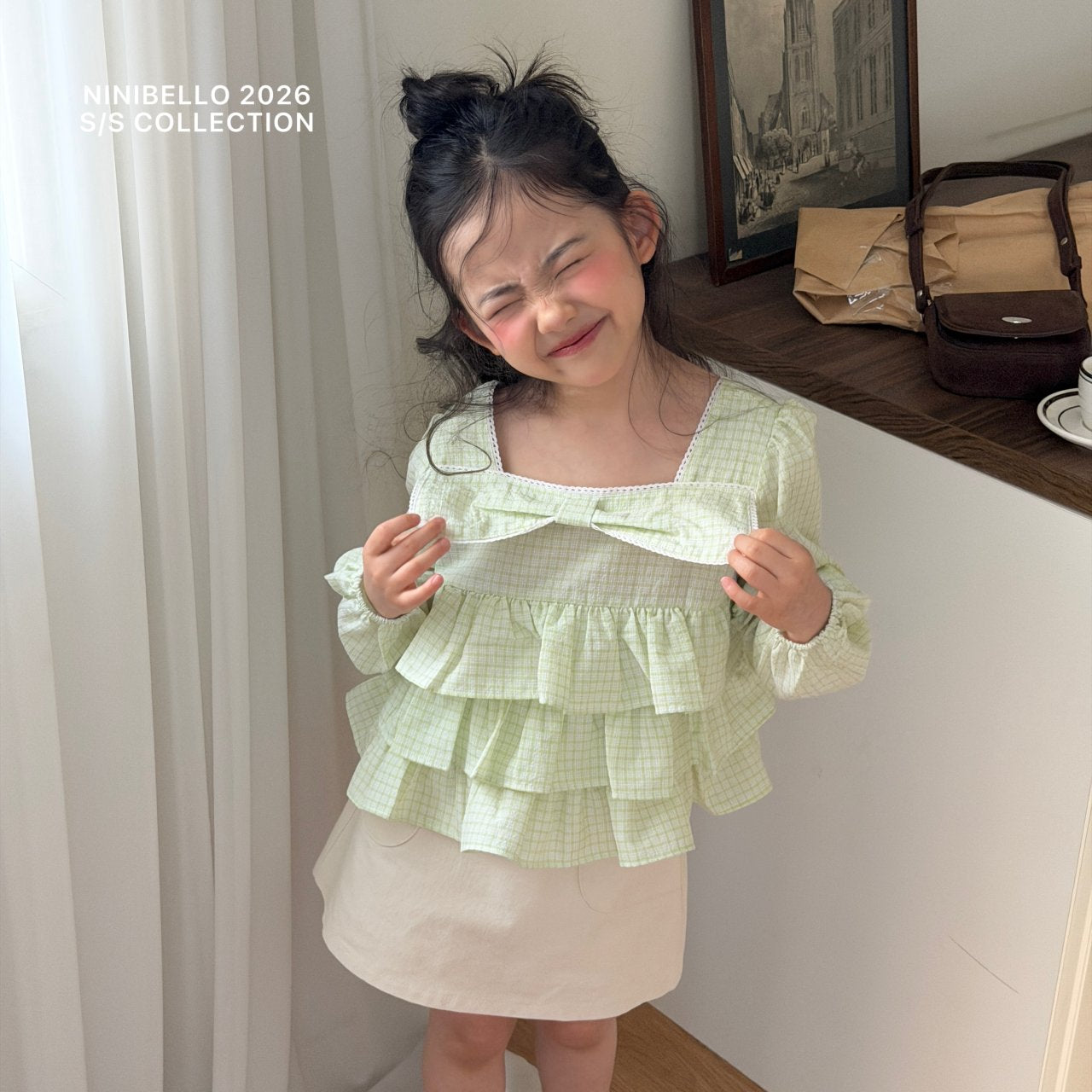 ninibello bubble cancan blouse (80–130cm)