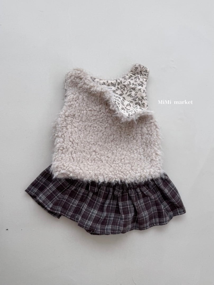 mimi market button bichon vest (70-85cm)