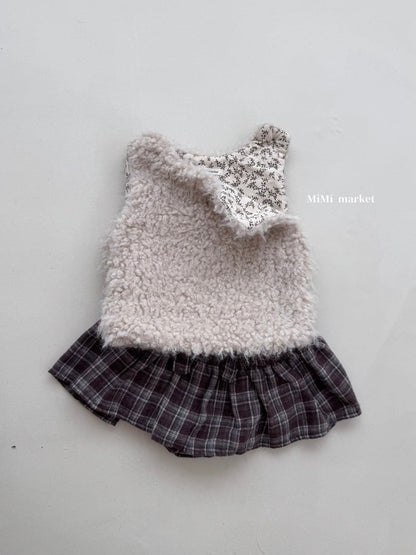 mimi market button bichon vest (70-85cm)