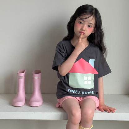 ninibello sweet home short sleeve tee (80-130cm)
