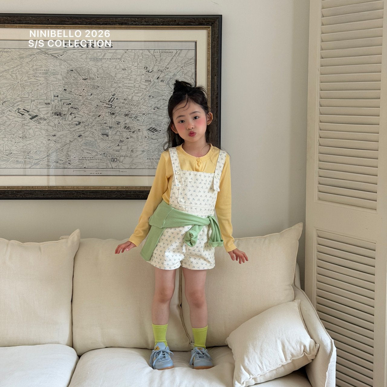 ninibello sugar button cardigan (80–130cm)