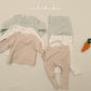 valubebe rabbit carrot indoor wear set(60-80)