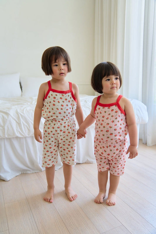 Dajoa 草莓套裝居家服 (70-115cm)