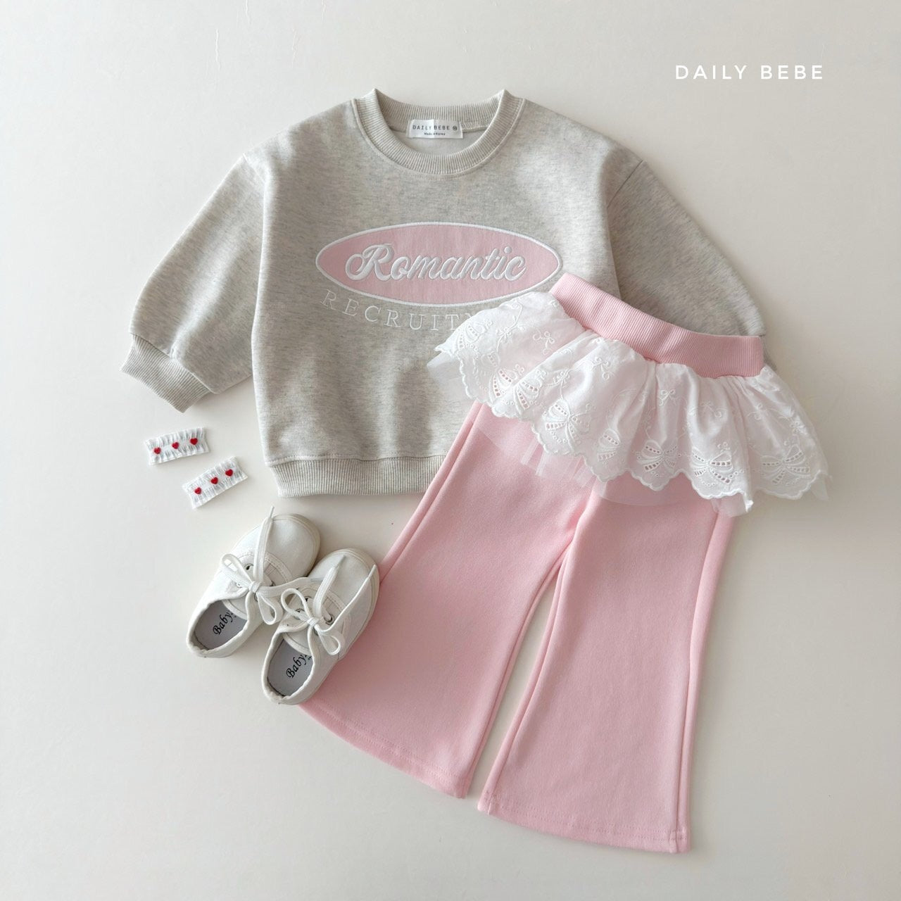 DAILYBEBE lace flare pants (75-145cm)